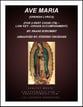 Ave Maria (Spanish Lyrics - for 2-part choir - (TB) - Low Key - Organ) TB choral sheet music cover